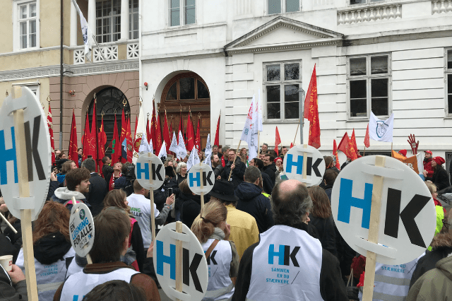HK foran arbejdsretten