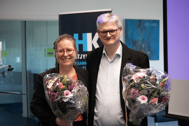 Anna Louise Dolan Plaskett og Bent Klim Johansen