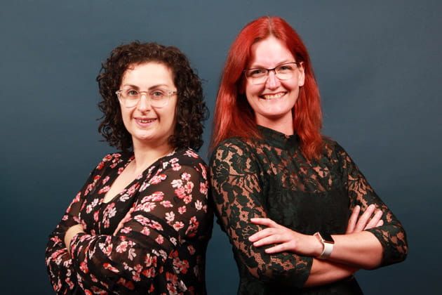 Gitte Jul Gilbert og Belma Hodzic-Mebder 