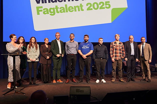 Vinderne af fagtalent 2025