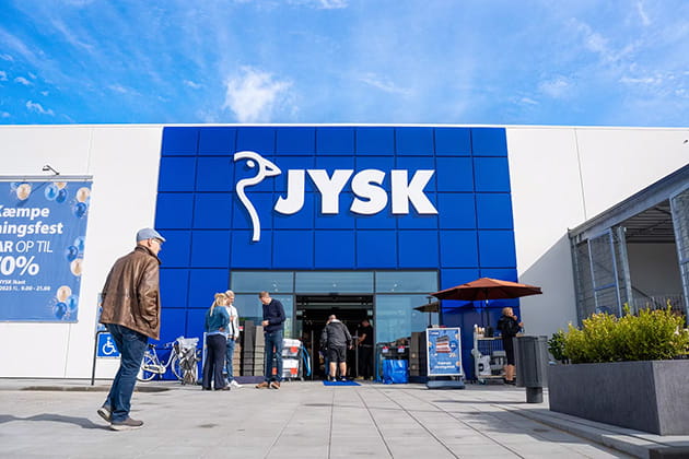 Jysk facade