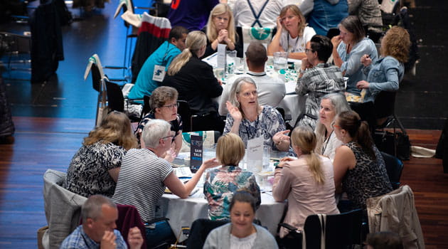 Deltagere på HK Privats TR-træf i 2019