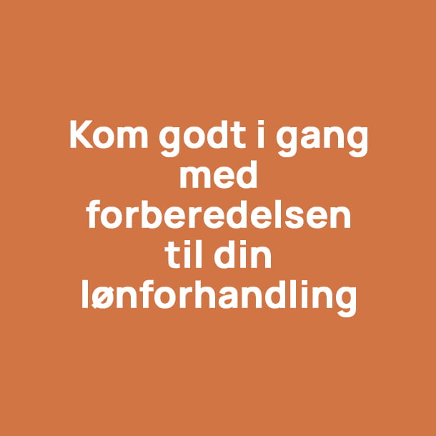 Kom godt i gang med forberedelsen