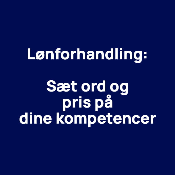 Sæt ord og pris på dine kompetencer