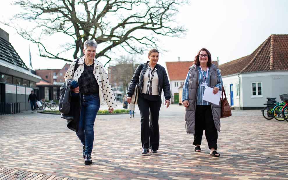 Ankomst til landsmødet