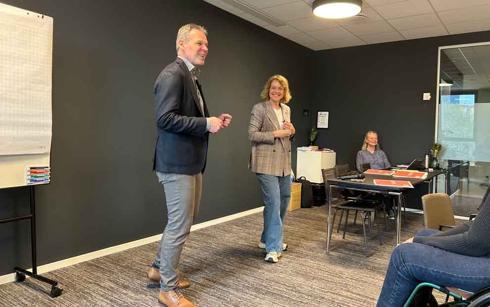 Kim Jung Olsen og Pernille Knudsen