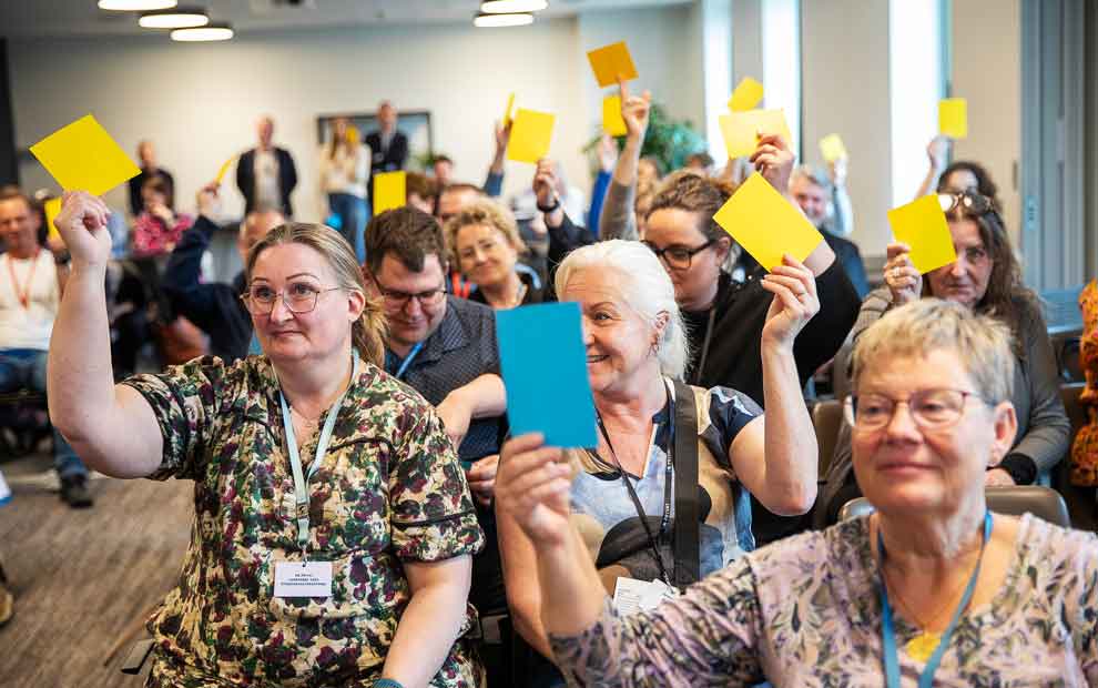 Afstemning om lønforhandling
